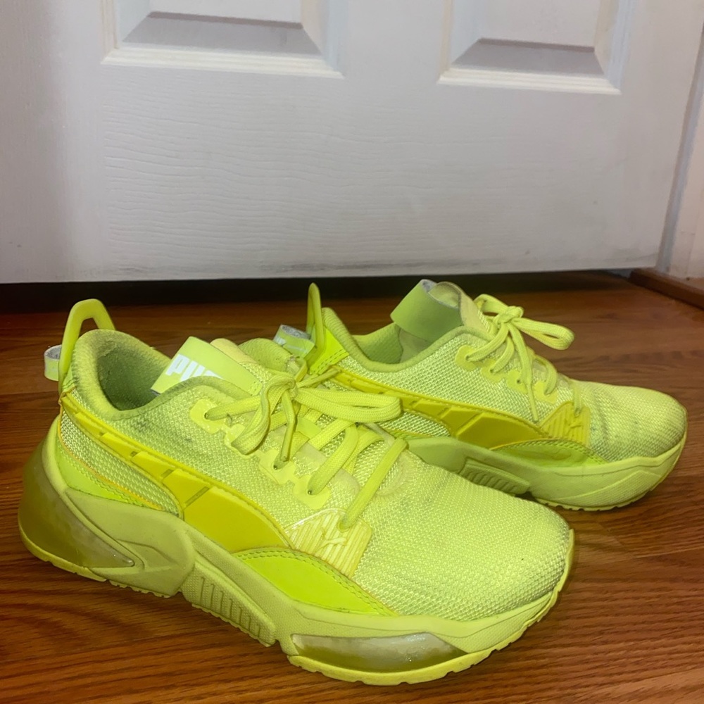 PUMA RS-X size 6 bright yellow athletic shoes